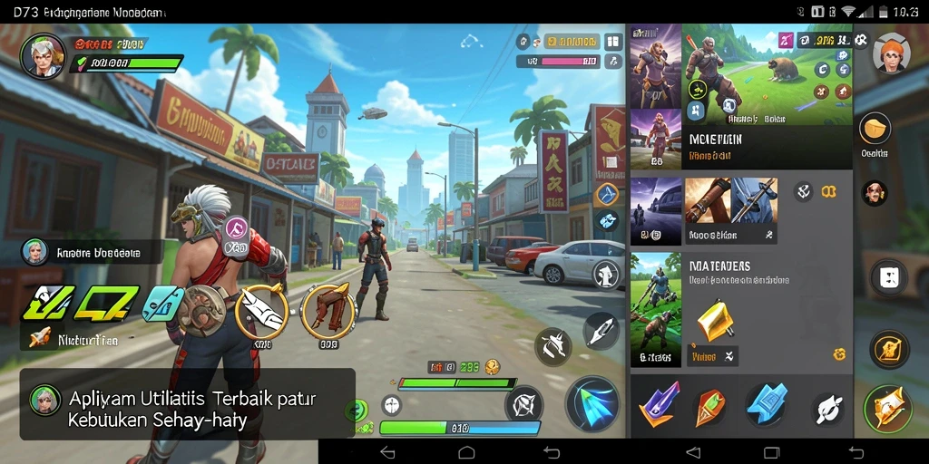 Screenshot D73 yang menunjukkan fitur pengingat yang intuitif.