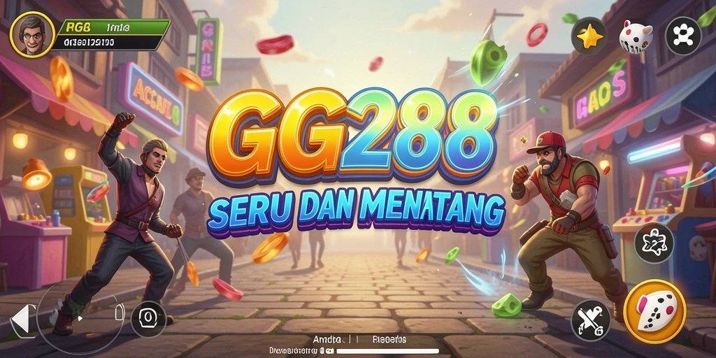 Screenshot gameplay GG288 menampilkan aksi seru dalam permainan Arcade.