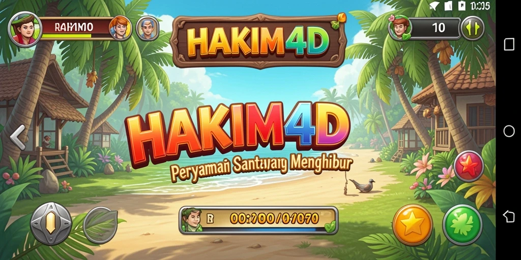 Tampilan gameplay HAKIM4D yang mengasyikkan dan penuh warna.
