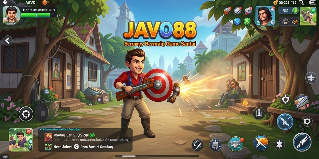 Tangkapan layar JAVO88 yang menunjukkan berbagai mode gameplay yang santai.