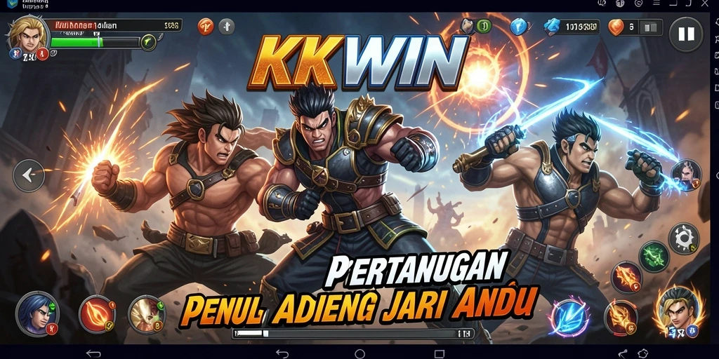 Tampilan gameplay seru dan mendebarkan di KKWIN.