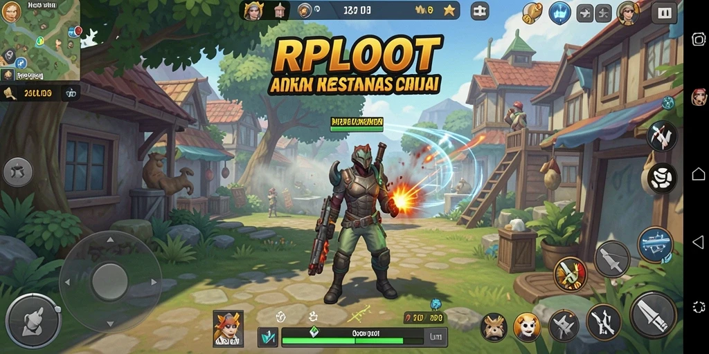 Tampilan gameplay RPLOOT yang menarik dan interaktif.