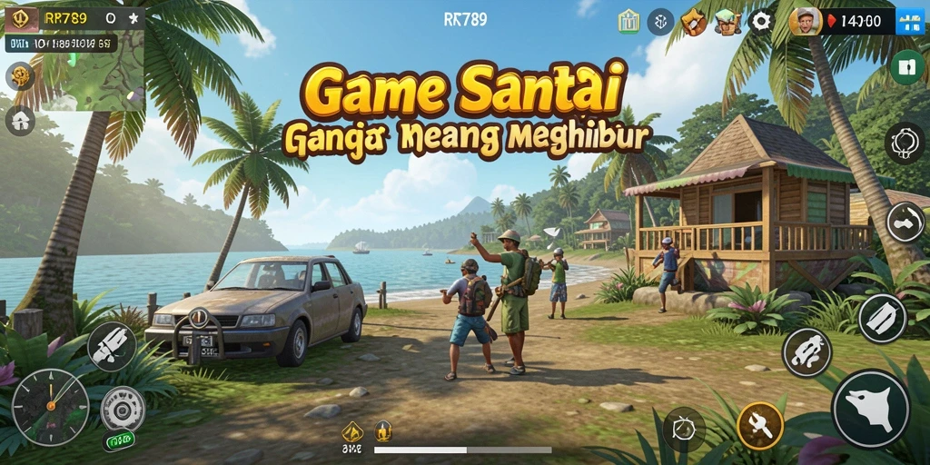 Tampilan gameplay <strong>RR789</strong> yang seru dan penuh warna.
